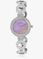 FOSTELO Purple Stainless Steel Analog Watch