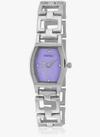 FOSTELO Purple Stainless Steel Analog Watch