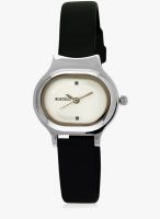 FOSTELO White Leather Analog Watch