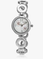 FOSTELO White Stainless Steel Analog Watch