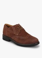 Famozi Brown Brogue Lifestyle Shoes
