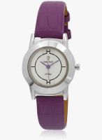 Fashion Track Ft-Anl-2467-Pr Purple/White Analog Watch