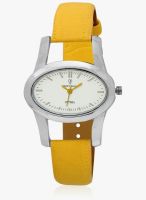 Fashion Track Ft-Anl-2469-Yl Yellow/White Analog Watch