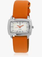 Fashion Track Ft-Anl-2471-Or Orange/White Analog Watch