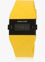 Fastrack 68003Pp02 Yellow/Black Digital Watch