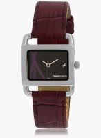 Fastrack 9734Sl01 Purple/Black Analog Watch