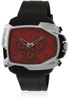Fastrack Nograph Watch38005pp03 Black/Red Chronograph Watches38005pp03 Black/Red Chro