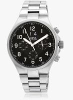 Fossil Ch2902-C Silver/Black Chronograph Watch