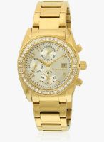 Giordano Gx2657-33 Golden/Silver Analog Watch