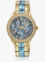 Guess Guess Serpentine Analog Blue Blue Watch