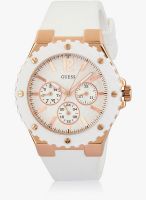 Guess Overdrive White/White W10614L2 Analog Watch