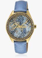 Guess W0612l1 Blue/Blue Analog Watch