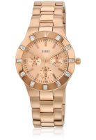 Guess W16017L1 Rose Gold Tone/Rose Gold Analog Watch
