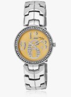 ILINA Il4516ss3612ch Silver/Golden Analog Watch