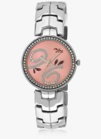 ILINA Il4516ss96pnk Silver/Pink Analog Watch