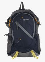 Impulse Black/Grey Polyester Backpack