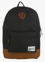 Impulse Black/Orange Polyester Backpack