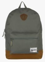 Impulse Grey/Orange Polyester Backpack