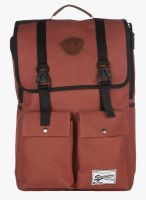 Impulse Rust Polyester Backpack