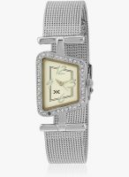 KILLER KLW213C Silver/White Analog Watch