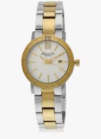 Kenneth Cole Ikc4879 Two Tone/Silver Analog Watch