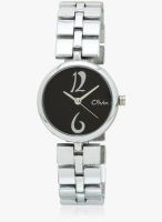 Olvin 16131-Sm03 Silver/Black Analog Watch