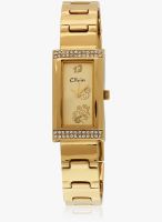Olvin 1681-Ym02 Golden/Golden Analog Watch