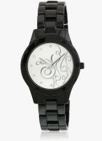 Olvin 1697-Bm04 Black/Silver Analog Watch
