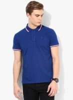 Pepe Jeans Blue Solid Polo T-Shirt
