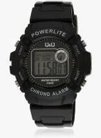 Q&Q M051j007y -S Black/Grey Digital Watch