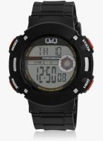 Q&Q M064j003y -S Black/Grey Digital Watch