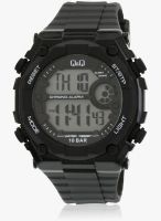 Q&Q M127j001y -S Black/Grey Digital Watch