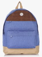 Roxy Sugar Baby Text J Blue Backpack