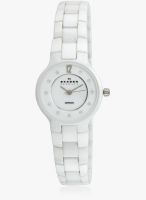 Skagen 572Ssxwc White/White Analog Watch