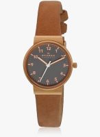 Skagen Skagen Ancher Analog Grey Brown Watch