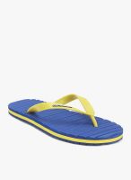 Sole Threads Grooves Yellow Flip Flops