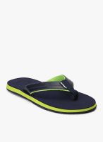 Sole Threads Swoosh Navy Blue Flip Flops