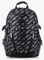 Superdry Black/Black Reflective Tarp Backpack