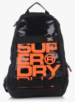 Superdry Black Super Black Backpack