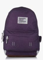 Superdry Purple Glitter Cinda Montana Backpack