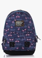 Superdry Steel Blue Flamingo Montana Backpack
