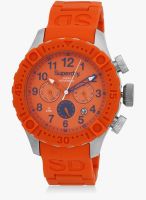 Superdry Syg142o Orange/Orange Analog Watch