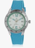 Swiss Design Mh 0033 L-Bl Blue/White Analog Watch