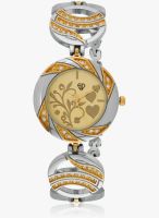Swiss Design SD 207 Silver/Golden Analog Watch