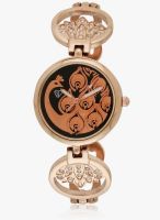 Swiss Design Sd 219 Copper/Black Analog Watch