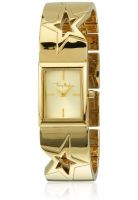 Thierry Mugler 4711002 Golden Analog Watch