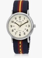 Timex Timex Weekender Blue White/Analog Watch