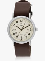 Timex Timex Weekender Brown White/Analog Watch