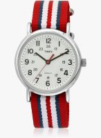 Timex Timex Weekender Red White/Analog Watch