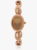 Titan 2511Wm03 Copper/ Rose Gold Analog Watch